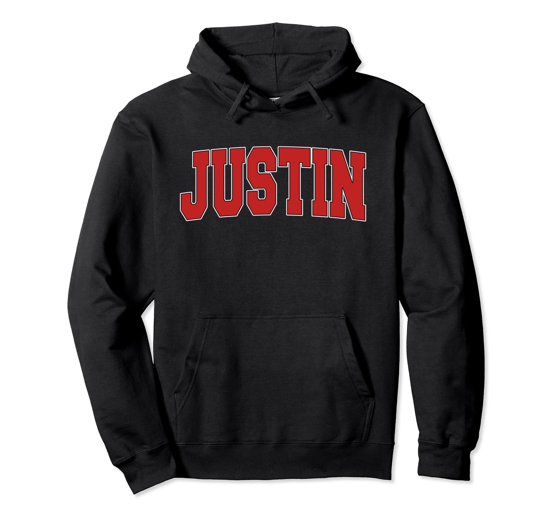 Justin Tx Texas Varsity Usa Sports Hoodie - Trendy Graphic Unisex - T-Shirt, Sweatshirt, Hoodie