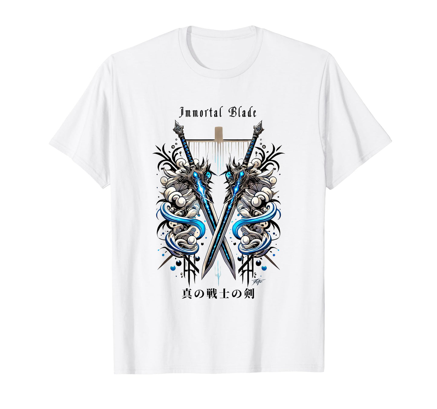 Immortal Blade Japanese Anime T-Shirt - Aesthetic Graphic Men Women - T-Shirt, Sweatshirt, Hoodie