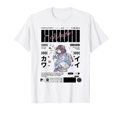 Japanese Aesthetic Vaporwave T-Shirt - Casual Everyday Wear for Adults - T-Shirt, Sweatshirt, Hoodie