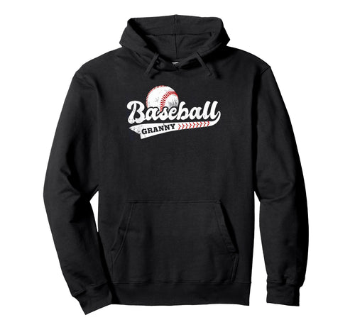 Baseball Granny Proud Sports Grandma Hoodie - Trendy Graphic for Adults - T-Shirt, Sweatshirt, Hoodie