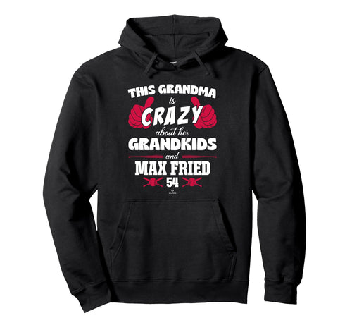 Grandma Crazy Max Fried Atlanta Hoodie - Minimalist Print for Adults - T-Shirt, Sweatshirt, Hoodie