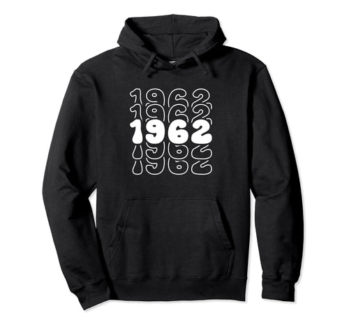 62 Year Old Groovy 62Nd Birthday Boho Hoodie - Casual Everyday Wear Unisex - T-Shirt, Sweatshirt, Hoodie