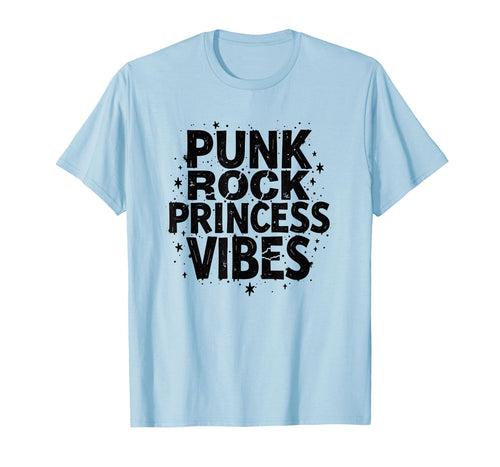 Punk Rock Princess Vibes Grunge T-Shirt - Graphic Print Unisex - T-Shirt, Sweatshirt, Hoodie
