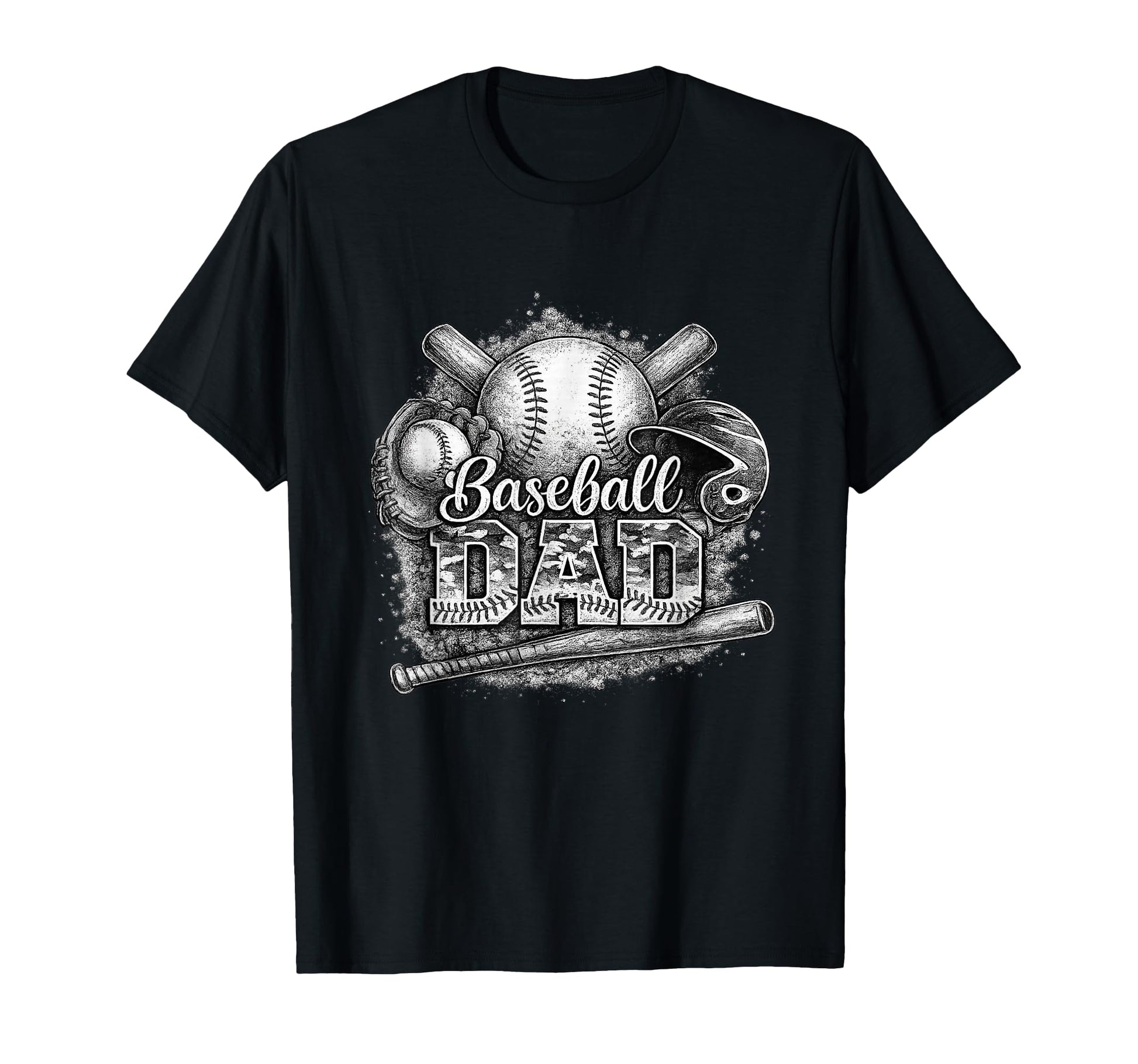 Baseball Dad Funny Fathers Day T-Shirt - Fun Novelty Design for Adults - T-Shirt, Sweatshirt, Hoodie