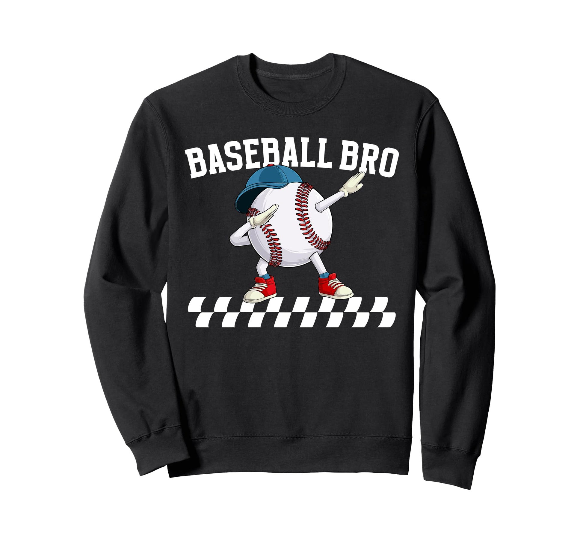 Baseball Bro Funny Baseball Brother Sweatshirt - Graphic Print for Adults - T-Shirt, Sweatshirt, Hoodie