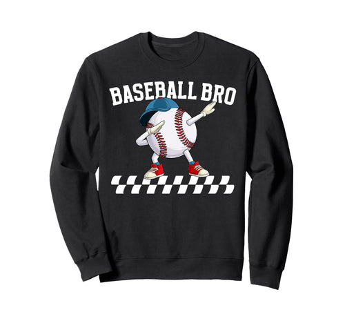 Baseball Bro Funny Baseball Brother Sweatshirt - Graphic Print for Adults - T-Shirt, Sweatshirt, Hoodie