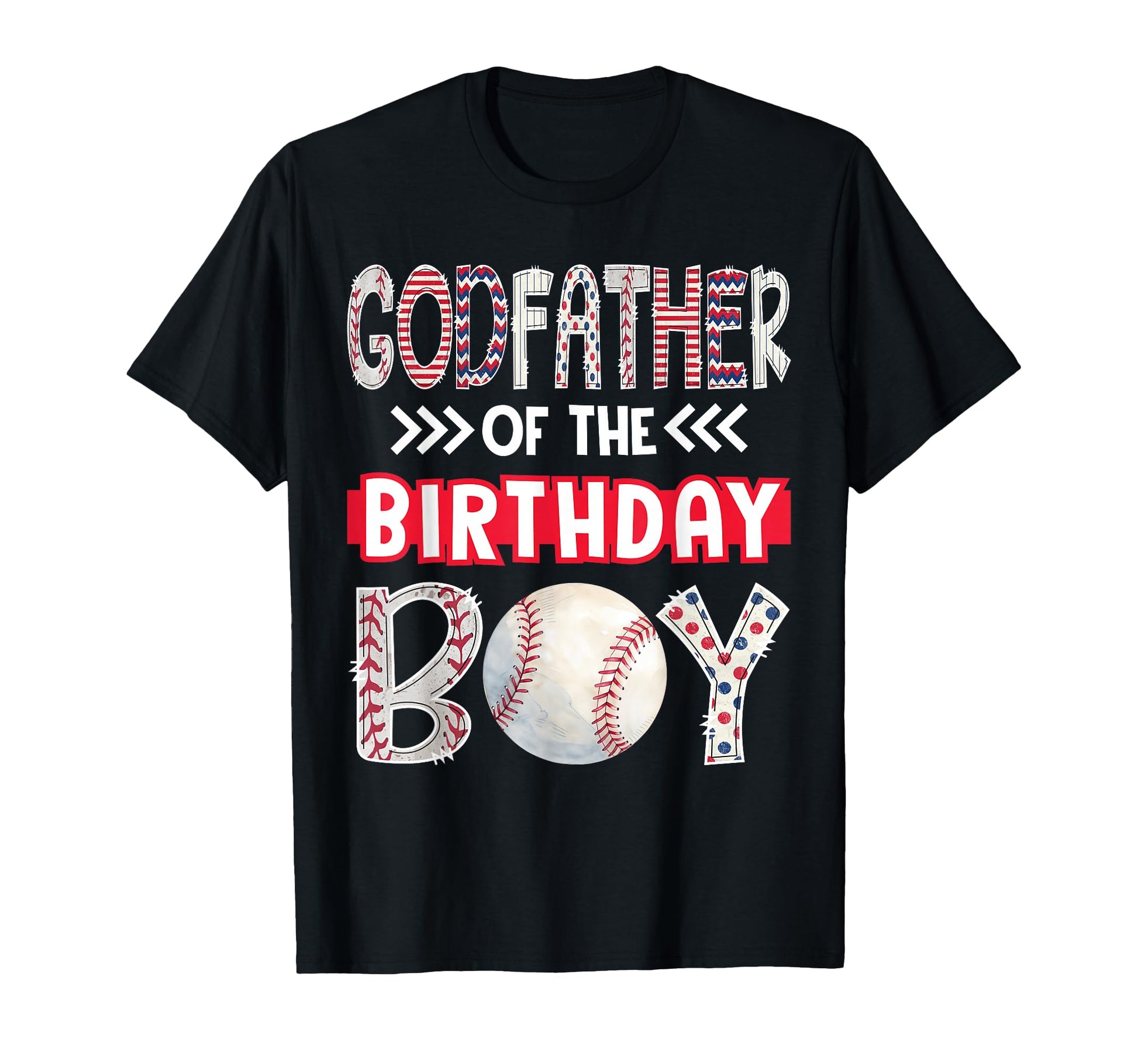 Godfather Birthday Baseball Family T-Shirt - Streetwear Style Men Women - T-Shirt, Sweatshirt, Hoodie