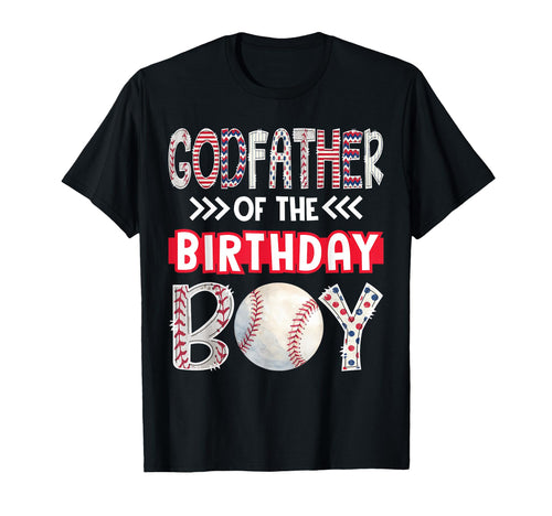 Godfather Birthday Baseball Family T-Shirt - Streetwear Style Men Women - T-Shirt, Sweatshirt, Hoodie