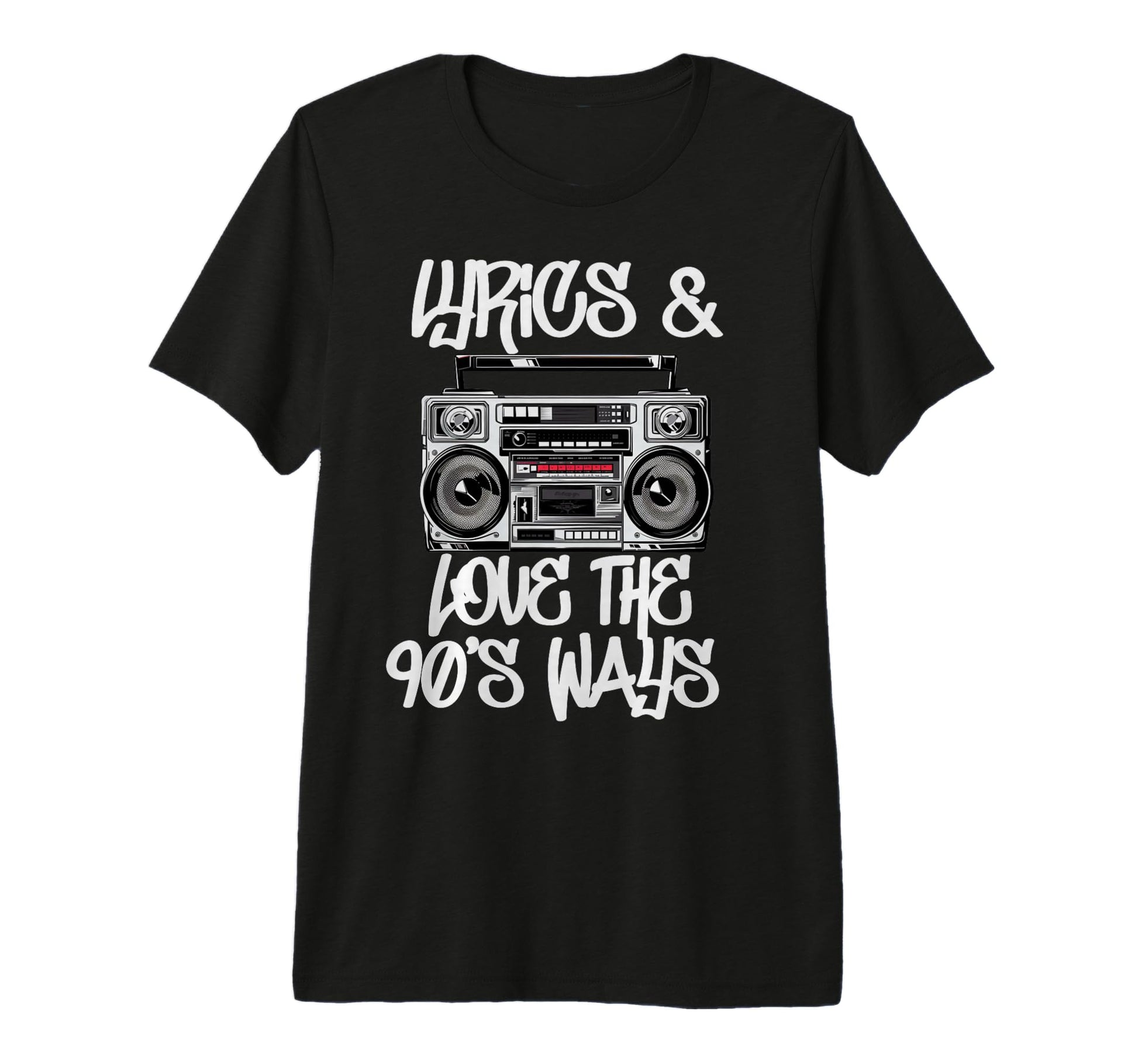 Hip Hop Old School 90S Rap 50Th Year T-Shirt - Graphic Print Unisex - T-Shirt, Sweatshirt, Hoodie