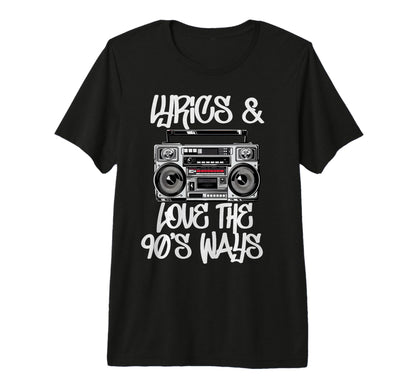 Hip Hop Old School 90S Rap 50Th Year T-Shirt - Graphic Print Unisex - T-Shirt, Sweatshirt, Hoodie