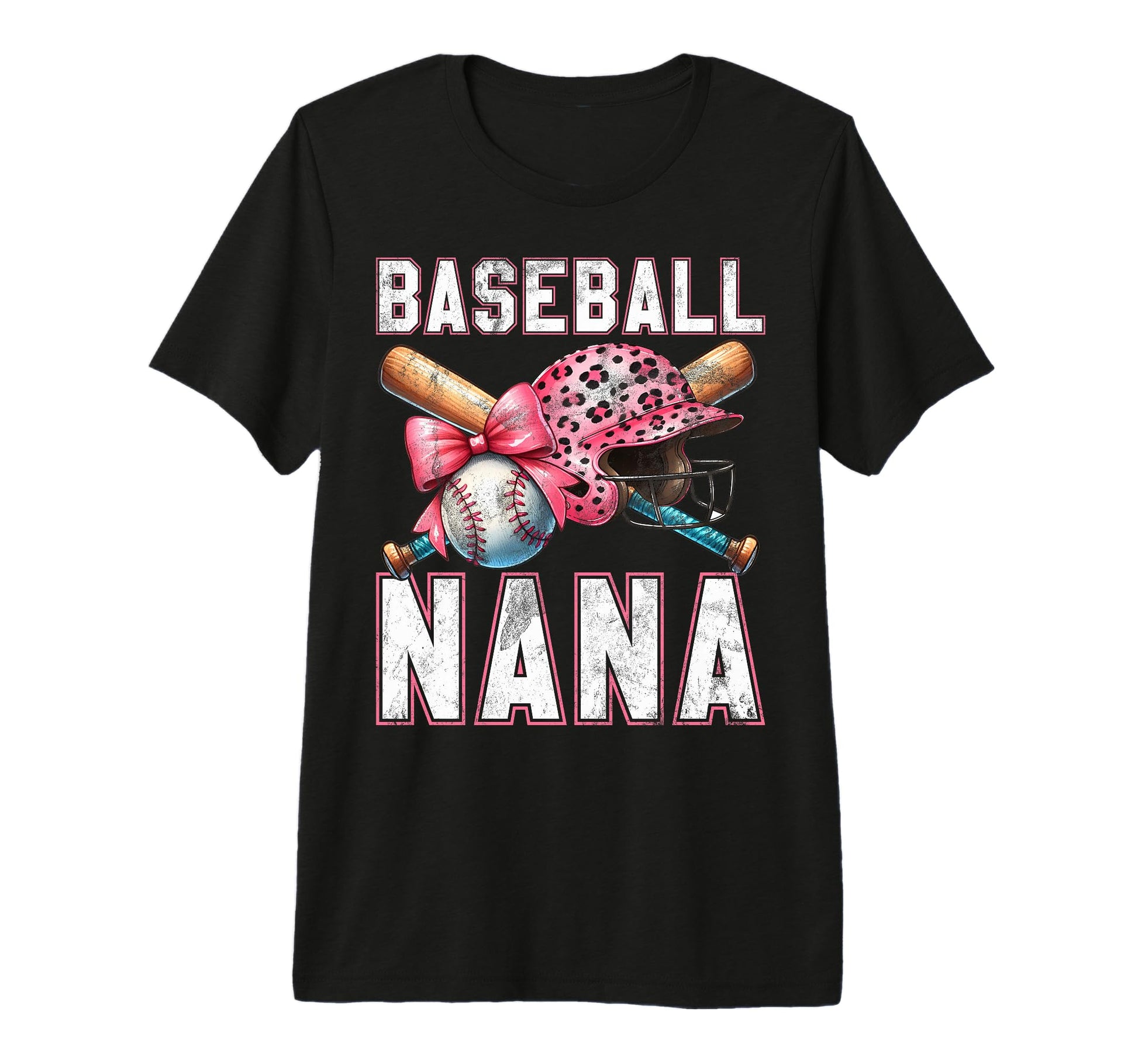 Baseball Nana Baseball Player Grandma T-Shirt - Aesthetic Graphic Unisex - T-Shirt, Sweatshirt, Hoodie
