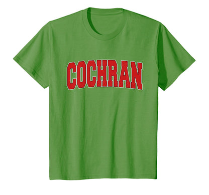 Cochran Ga Georgia Varsity Usa Sports T-Shirt - Minimalist Print Men Women - T-Shirt, Sweatshirt, Hoodie