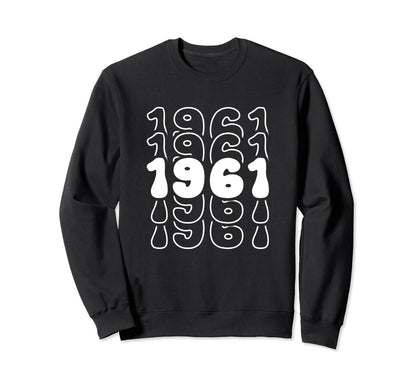 63 Year Old Groovy 63Rd Birthday Boho Sweatshirt - Graphic Print Men Women - T-Shirt, Sweatshirt, Hoodie