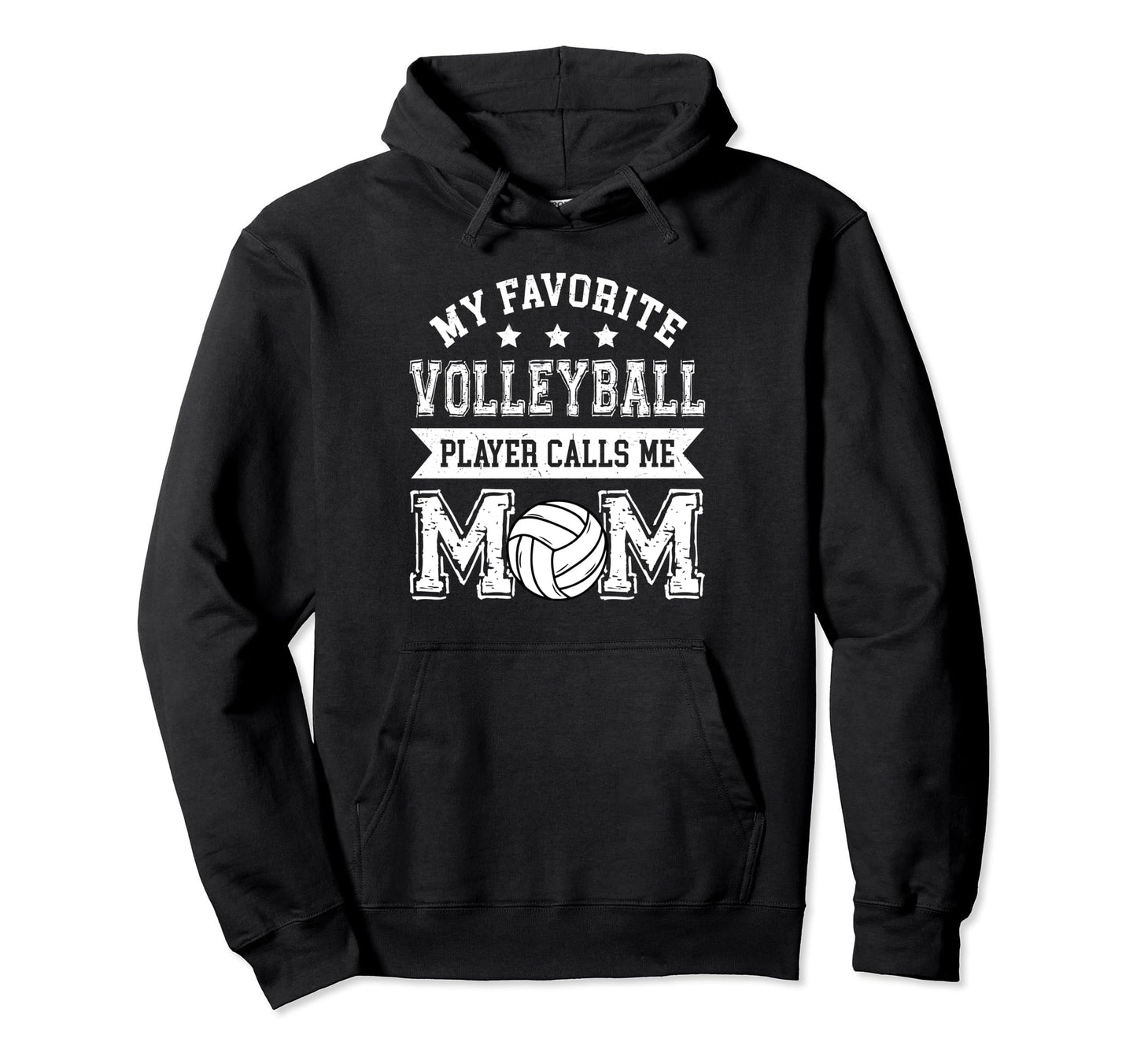 Vollyeball Mom My Favorite Vollyeball Hoodie - Graphic Print for Adults - T-Shirt, Sweatshirt, Hoodie