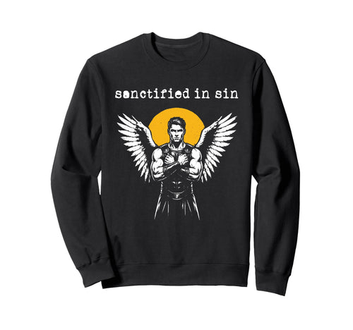 Gothic Angel Fallen Graffiti Grunge 90S Sweatshirt - Graphic Print Unisex - T-Shirt, Sweatshirt, Hoodie