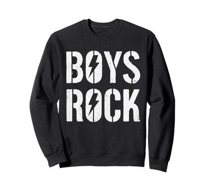 Rock Rockn Roll Punk Rock Sweatshirt - Fun Novelty Design for Adults - T-Shirt, Sweatshirt, Hoodie