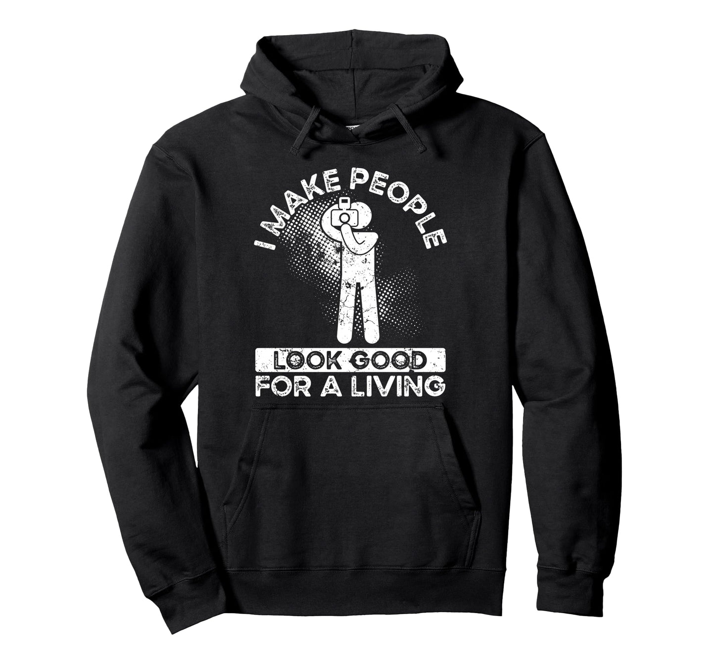 Photo Camera Photographer Flash Hoodie - Custom Art Print for Adults - T-Shirt, Sweatshirt, Hoodie