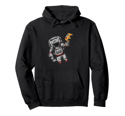 Astronaut Video Controller Funny Galaxy Hoodie - Graphic Print for Adults - T-Shirt, Sweatshirt, Hoodie