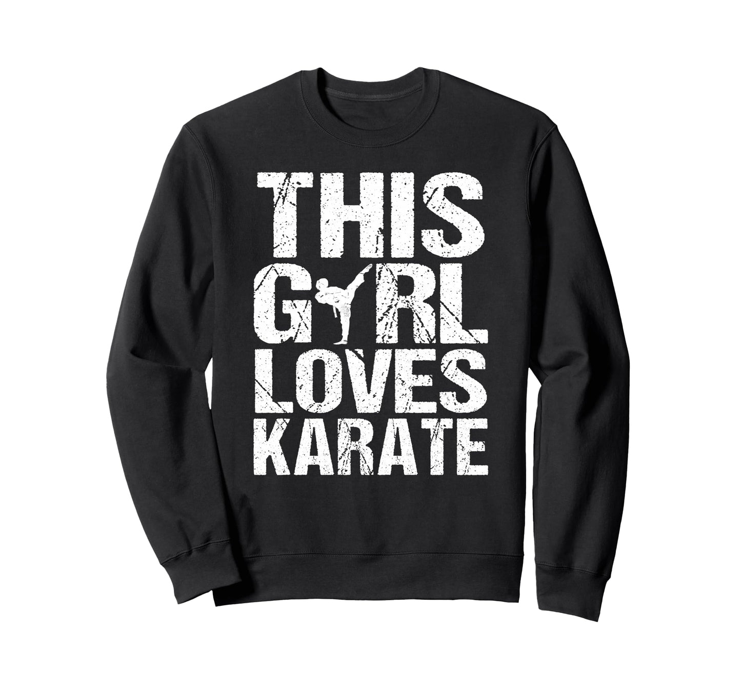 This Loves Karate Game Day Female Sweatshirt - Custom Art Print for Adults - T-Shirt, Sweatshirt, Hoodie