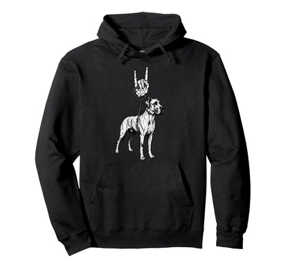 Great Dane Dog Breeder Alt Metal 90S Hoodie - Trendy Graphic Men Women - T-Shirt, Sweatshirt, Hoodie