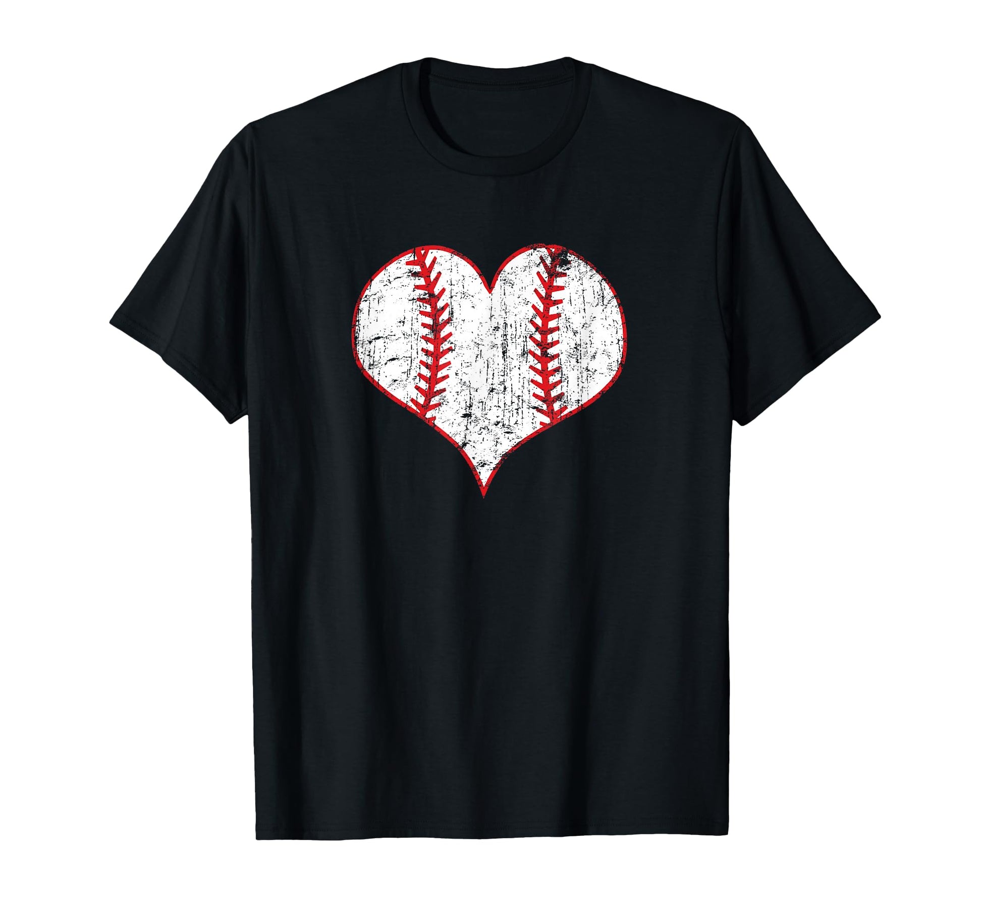 New Love Baseball Mom Heart T-Shirt - Minimalist Print for Adults - T-Shirt, Sweatshirt, Hoodie