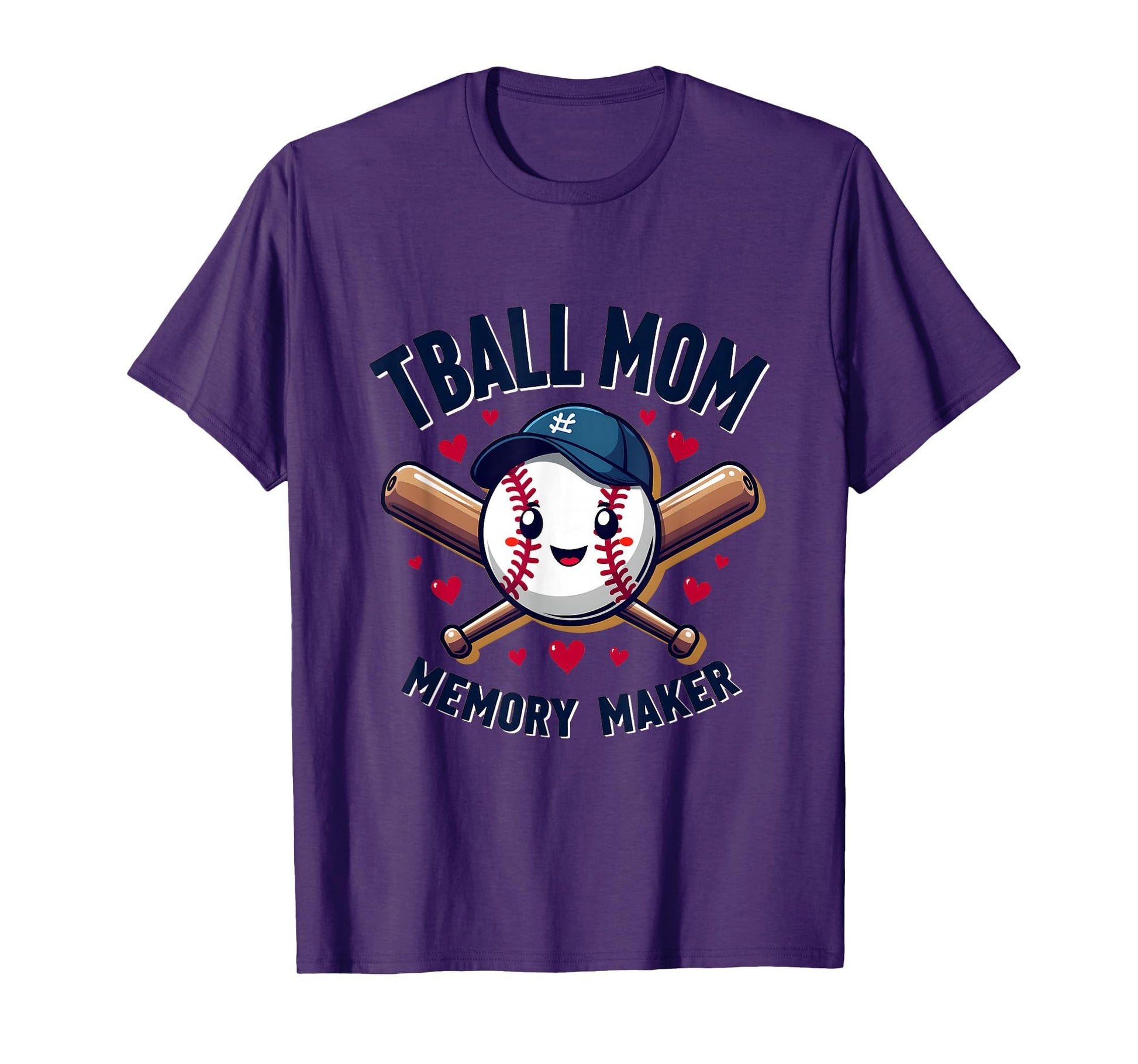Tball Mom Memory Maker Baseball Parent T-Shirt - Streetwear Style Unisex - T-Shirt, Sweatshirt, Hoodie