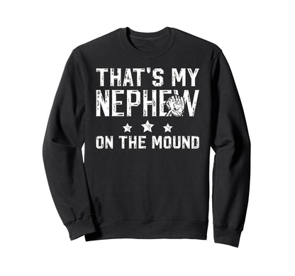 Proud Baseball Pitcher Uncle Sweatshirt - Novelty Apparel Men Women - T-Shirt, Sweatshirt, Hoodie