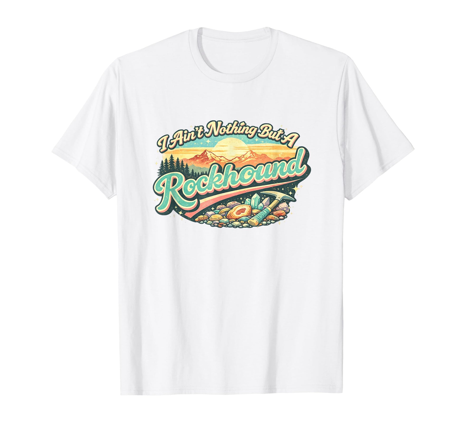 Certified Rock Collector Geology T-Shirt - Minimalist Print Unisex - T-Shirt, Sweatshirt, Hoodie
