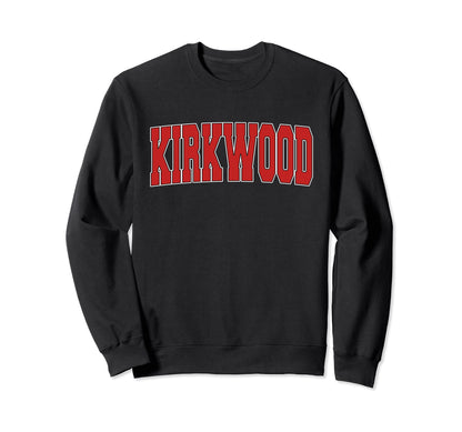 Kirkwood Mo Missouri Varsity Usa Sweatshirt - Minimalist Print Men Women - T-Shirt, Sweatshirt, Hoodie