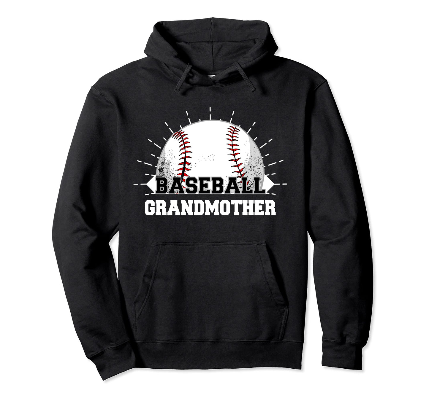 Game Day Baseball Grandmother Hoodie - Fun Novelty Design Unisex - T-Shirt, Sweatshirt, Hoodie