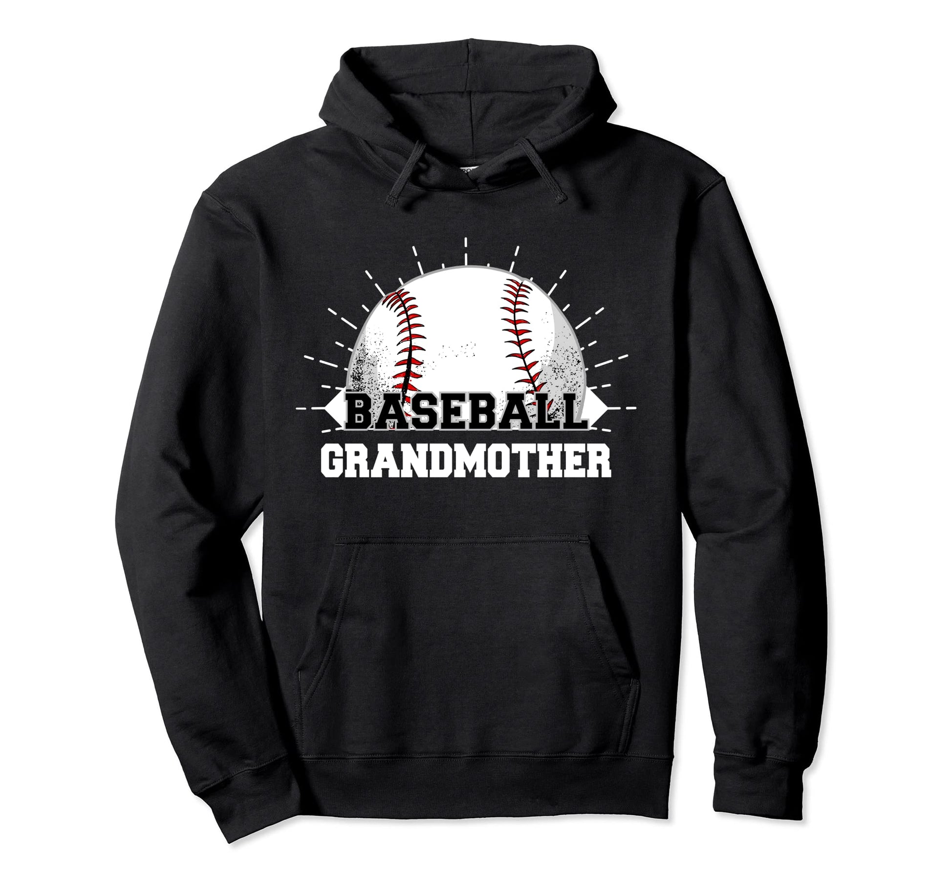 Game Day Baseball Grandmother Hoodie - Fun Novelty Design Unisex - T-Shirt, Sweatshirt, Hoodie