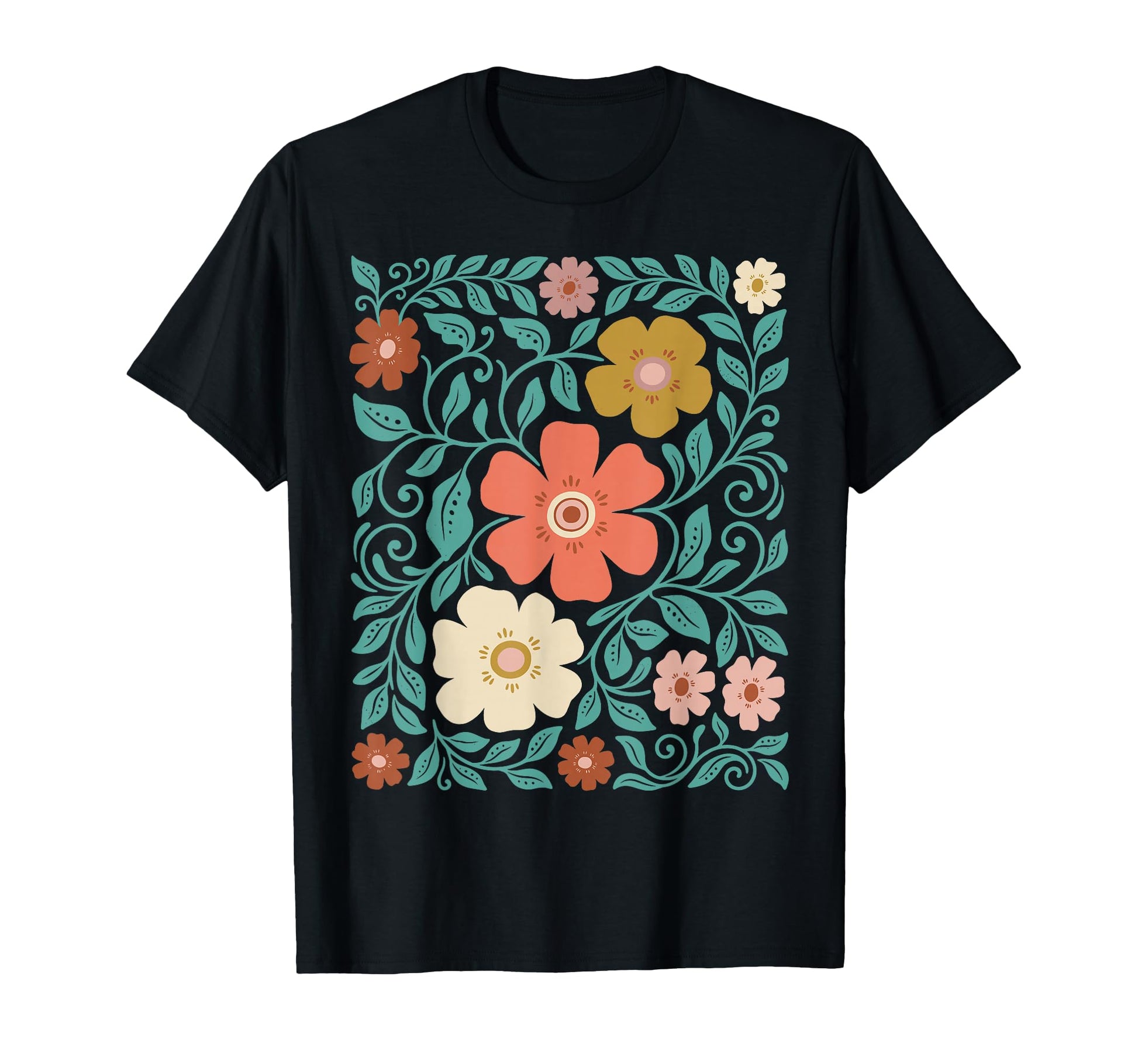 Boho Wildflower T-Shirt - Unique Graphic for Adults - T-Shirt, Sweatshirt, Hoodie