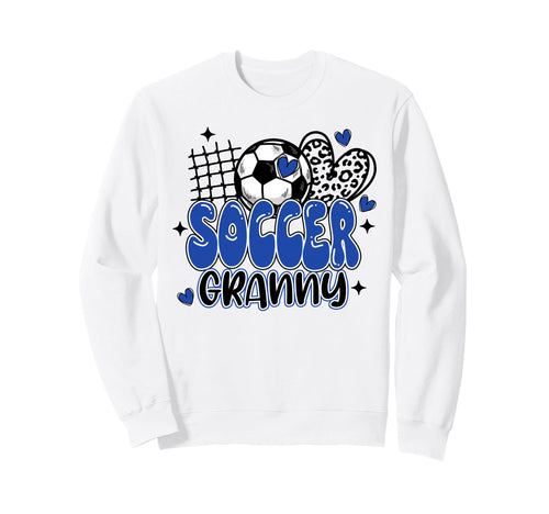 Soccer Granny Leopard Funny Sweatshirt - Streetwear Style for Adults - T-Shirt, Sweatshirt, Hoodie