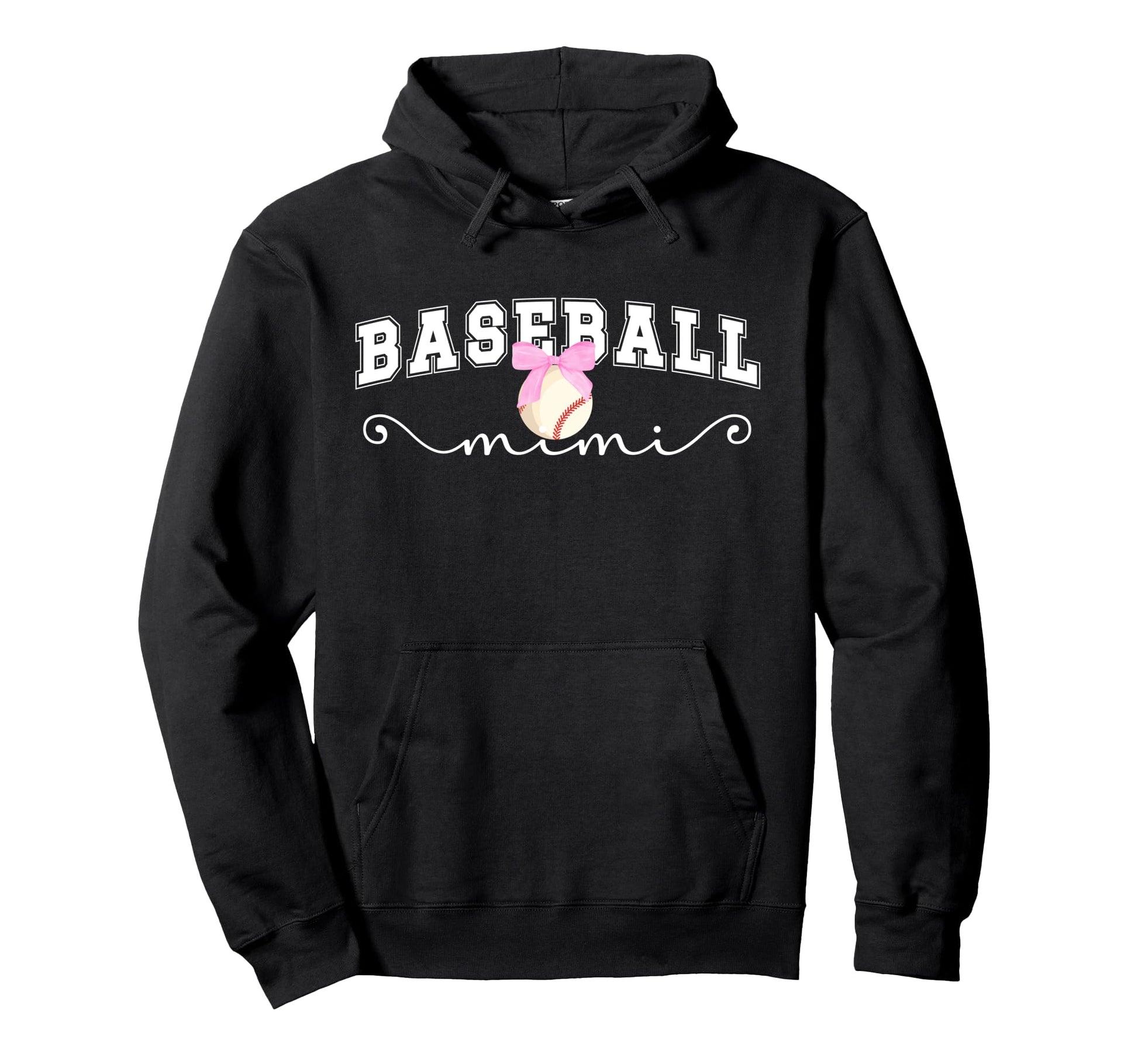 Baseball Mimi Grandma Mimi Baseball Player Hoodie - Unique Graphic Unisex - T-Shirt, Sweatshirt, Hoodie