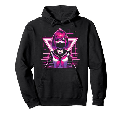 Japanese Anime Indie Old Aesthetic Hoodie - Casual Everyday Wear Men Women - T-Shirt, Sweatshirt, Hoodie