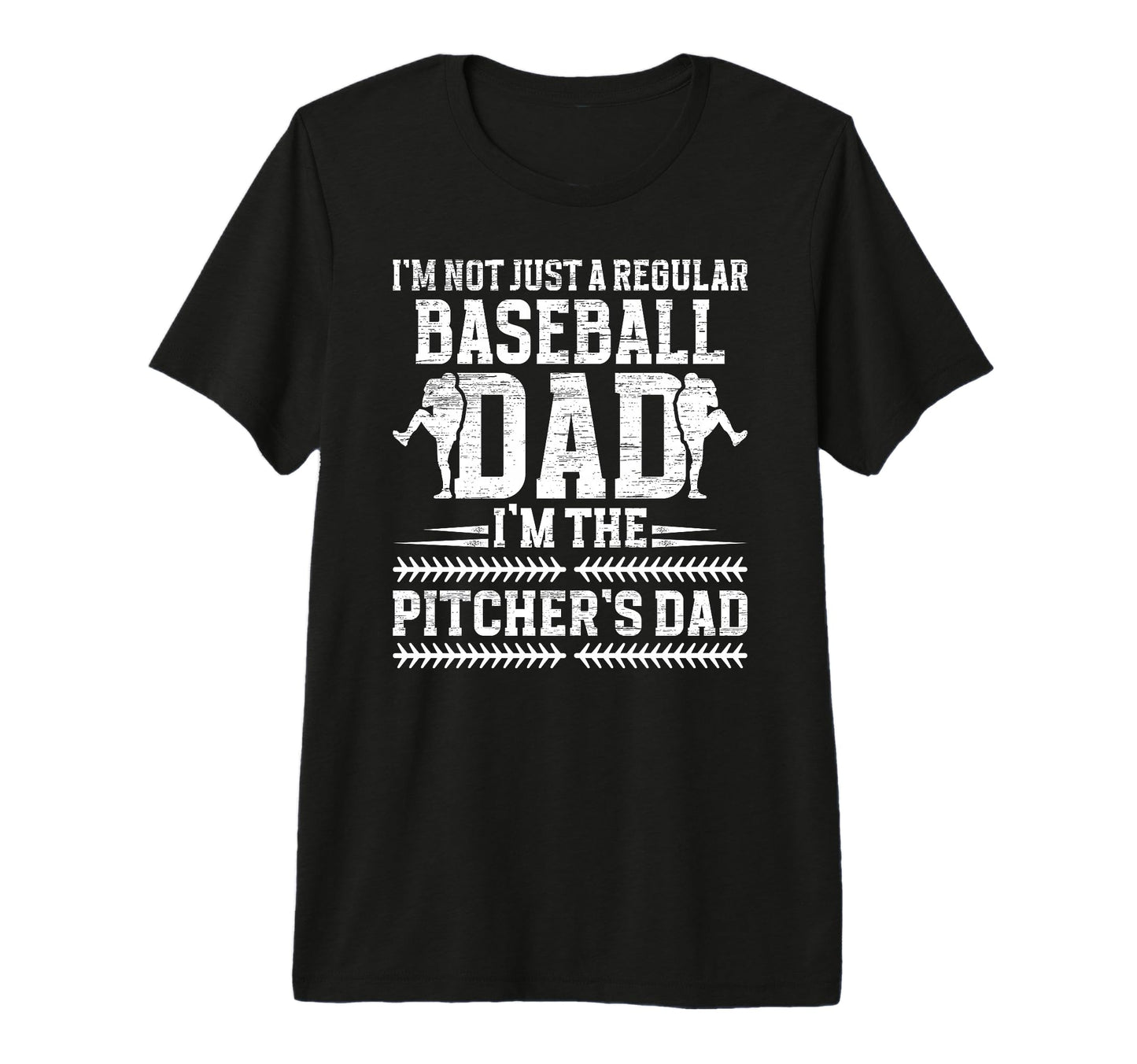 Mens Im Baseball Pitcher Dad Baseball T-Shirt - Trendy Graphic Unisex - T-Shirt, Sweatshirt, Hoodie