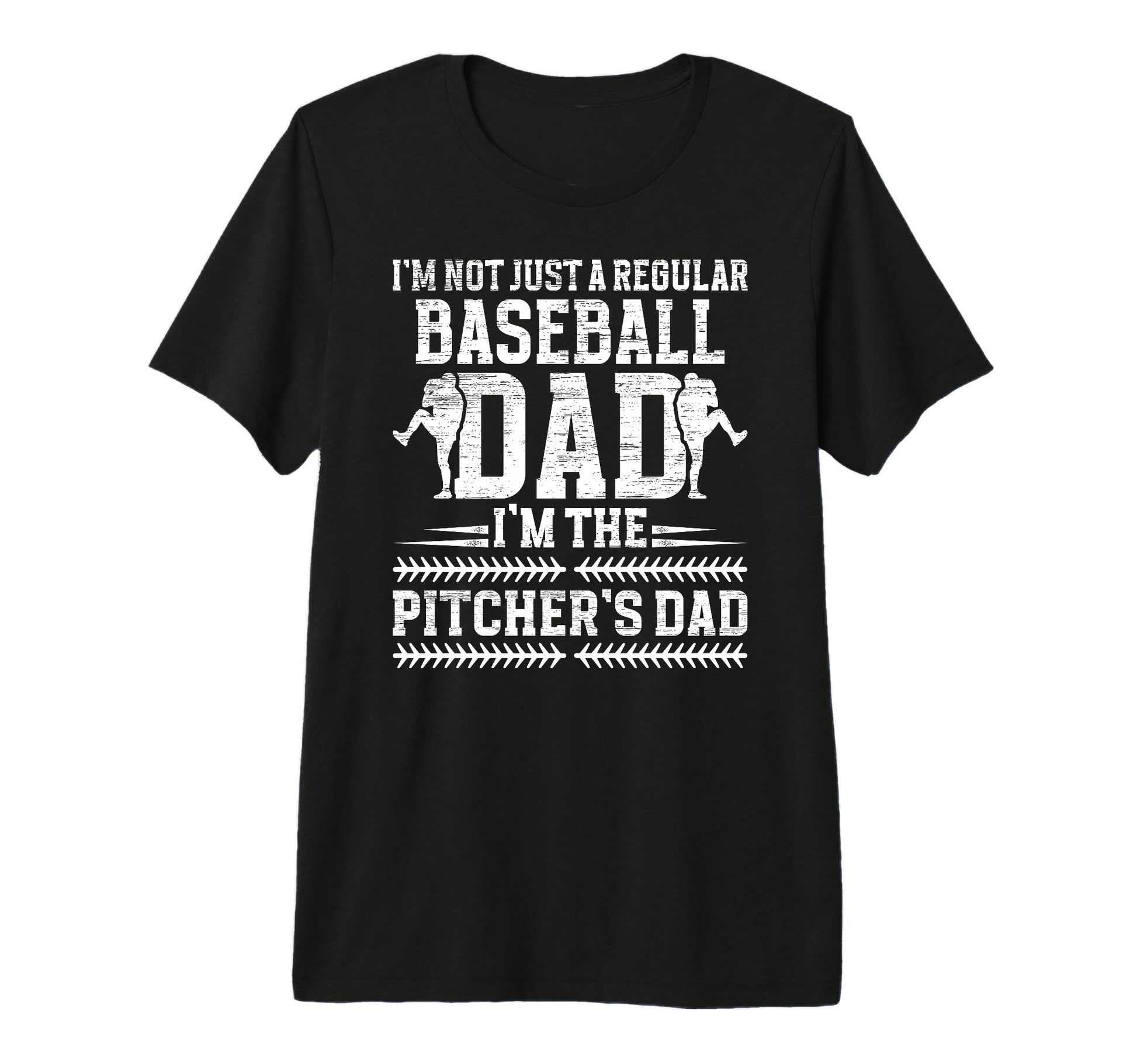 Mens Im Baseball Pitcher Dad Baseball T-Shirt - Trendy Graphic Unisex - T-Shirt, Sweatshirt, Hoodie
