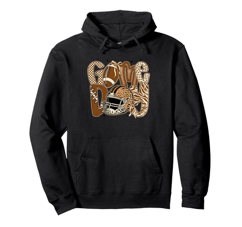 Touchdown Season Leopard Game Day Hoodie - Aesthetic Graphic Unisex - T-Shirt, Sweatshirt, Hoodie