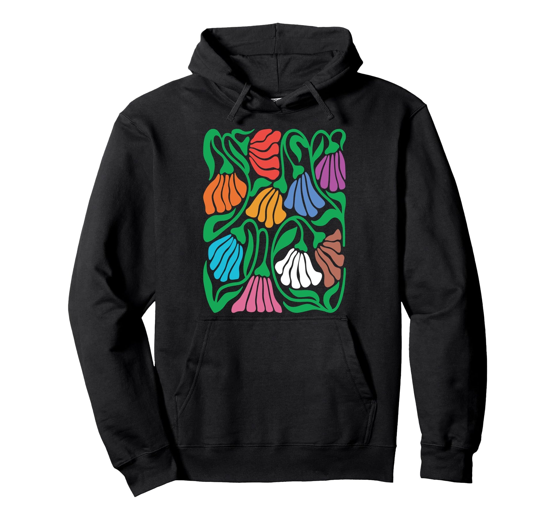 Subtle Pride Wildflower Lgbt Pride Hoodie - Casual Everyday Wear Unisex - T-Shirt, Sweatshirt, Hoodie