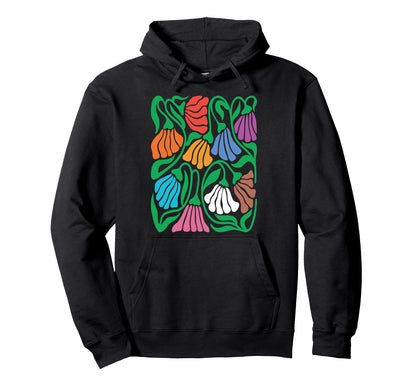 Subtle Pride Wildflower Lgbt Pride Hoodie - Casual Everyday Wear Unisex - T-Shirt, Sweatshirt, Hoodie
