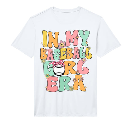 My Baseball Era Groovy Baseball Funny T-Shirt - Custom Art Print Men Women - T-Shirt, Sweatshirt, Hoodie