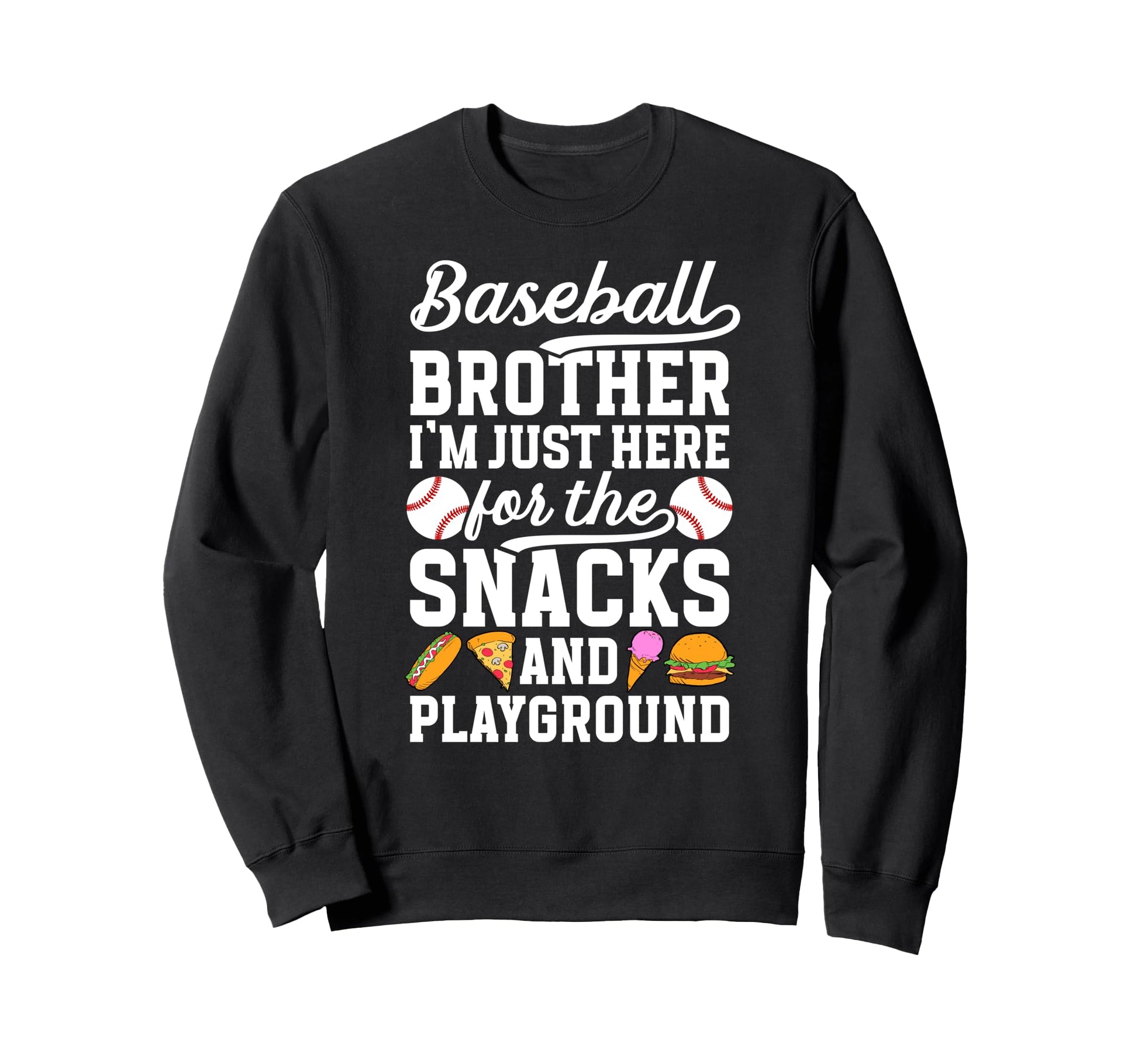 Funny Baseball Brother Baseball Sweatshirt - Aesthetic Graphic Men Women - T-Shirt, Sweatshirt, Hoodie