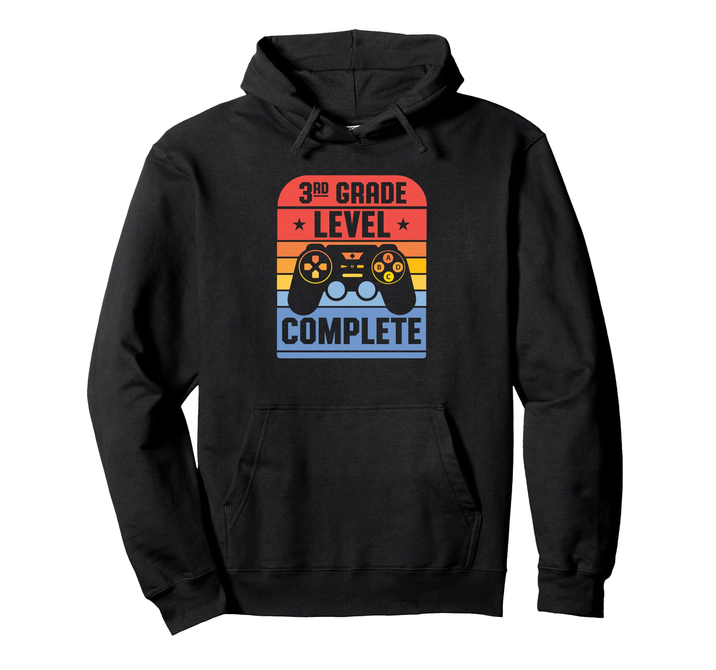 3Rd Grade Level Complete Graduation Hoodie - Unique Graphic Men Women - T-Shirt, Sweatshirt, Hoodie