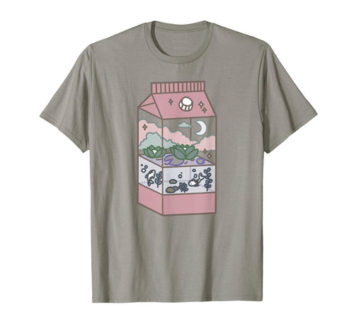 Japanese Aesthetic Milk Box Artwork T-Shirt - Aesthetic Graphic Unisex - T-Shirt, Sweatshirt, Hoodie