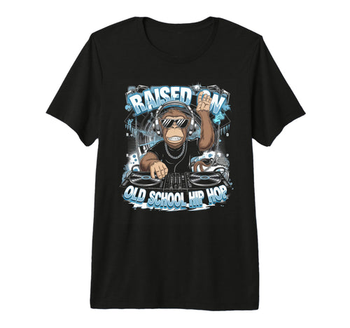 Raised Old School Graffiti Rap Hip Hop T-Shirt - Streetwear Style Unisex - T-Shirt, Sweatshirt, Hoodie