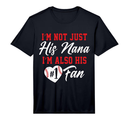 Mens Im Not Just His Nana Im His Number T-Shirt - Graphic Print for Adults - T-Shirt, Sweatshirt, Hoodie