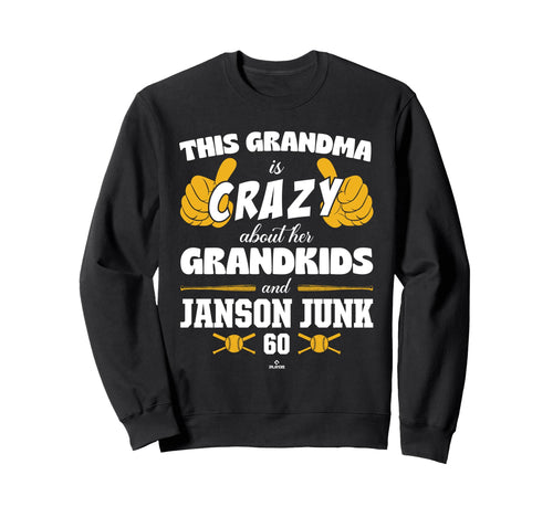 Grandma Crazy Janson Junk Oakland Sweatshirt - Streetwear Style Unisex - T-Shirt, Sweatshirt, Hoodie