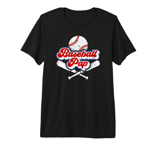 Mens Baseball Pap Grandpa Pap T-Shirt - Fun Novelty Design for Adults - T-Shirt, Sweatshirt, Hoodie