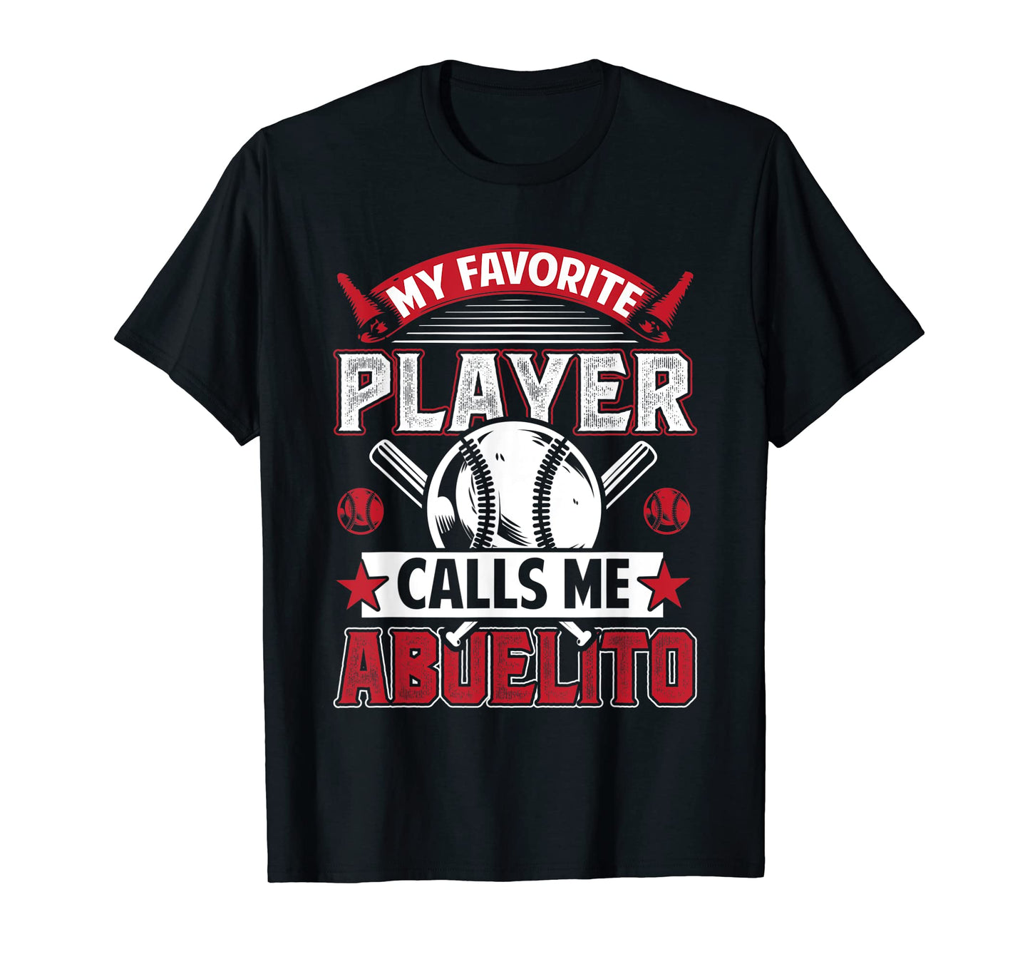 Mens My Favorite Baseball Player Calls T-Shirt - Custom Art Print Unisex - T-Shirt, Sweatshirt, Hoodie