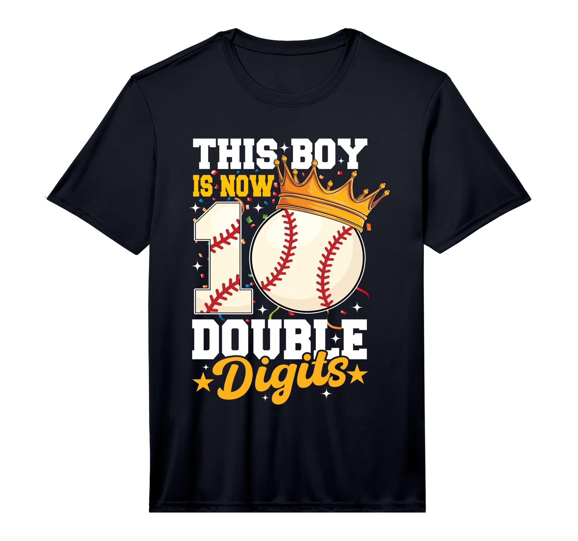 This Now 10 Double Digits Baseball 10 T-Shirt - Streetwear Style Men Women - T-Shirt, Sweatshirt, Hoodie